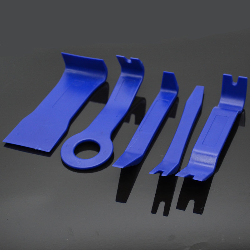 5 Pcs Car Suv Interior Door Clip Open Panel Trim Dash Audio Removal Pry Tool Kit