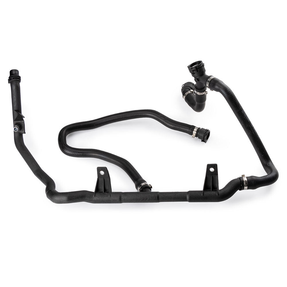 1 piece for BMW E82 E88 120i E90 320i: Hose wire heater return thermostat coolant hose.