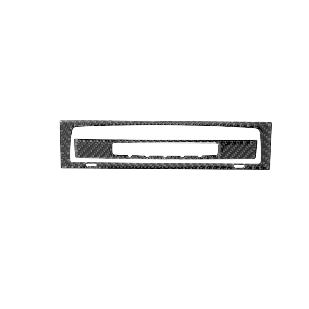 Carbon Fiber Interior Center Radio CD Frame Cover Trim for Audi Q7 2007-2015