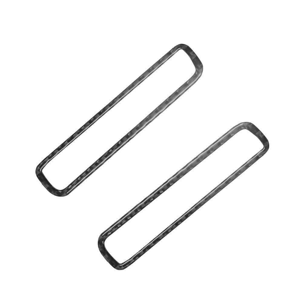 2x Carbon Fibre A Pillar Breather Outlet Trim for VW for Passat 2006-2010
