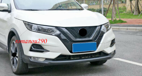 Carbon Fiber Front grill U-Style Molding Cover Trim for Nissan Rogue Sport 20-21