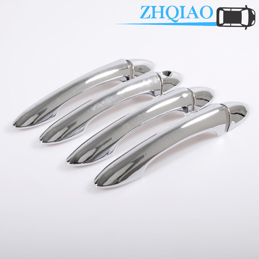 4Pcs Chrome Door Handle Cover Trim Fits for Hyundai Sonata 2011-2014