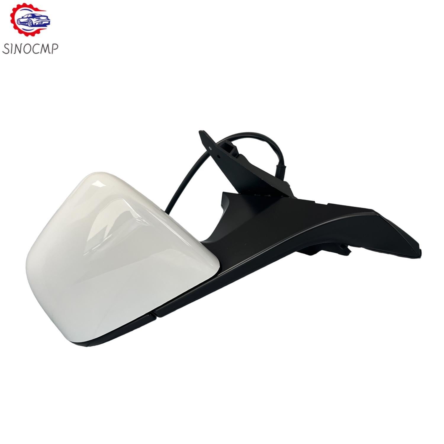Front Passenger Side Mirror Power Fold Heated for Tesla for Model Y White 2020-2023