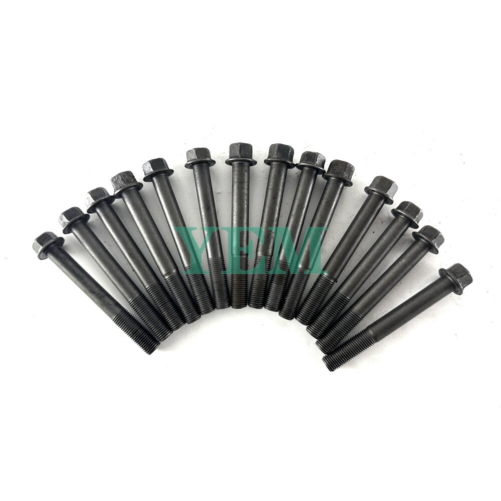 1 Set Engine Head Bolt 14pcs For Yanmar 3TNV88 Engine 3TNV88 Cylinder Head Bolt