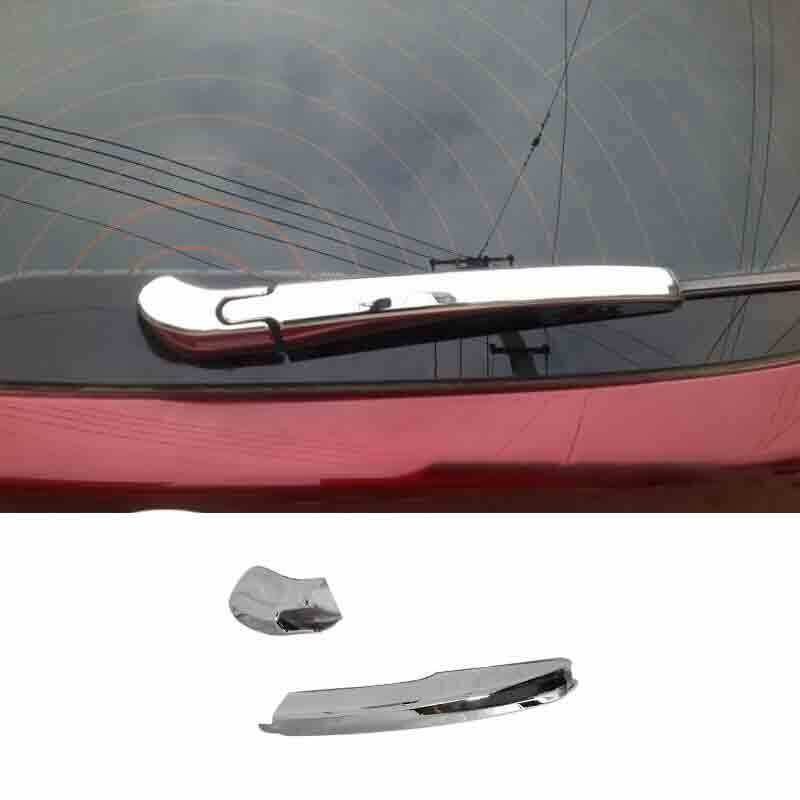 for BMW X3 F25 2011-2017 ABS Chrome Rear Window Rain Snow Wiper Molding Trim 2P