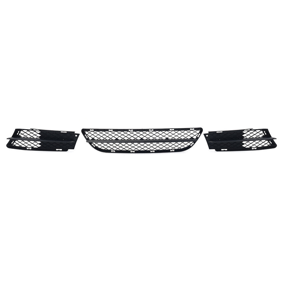 Front Lower Bumper Grilles Cover Set for BMW 3 Series E90 E91 2006-2008