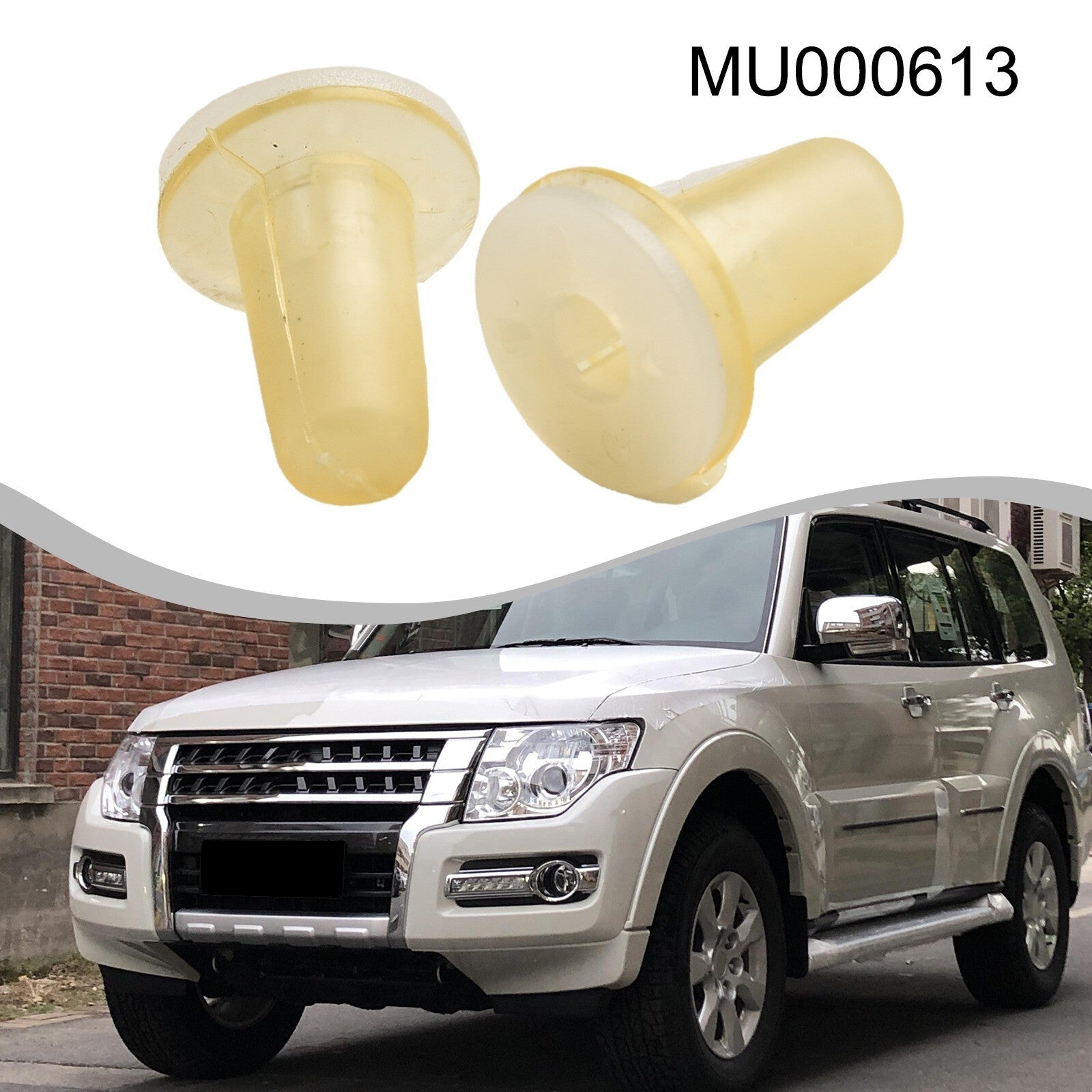 Taillight replacement clips for Mitsubishi Montero V93 V97 2-piece set