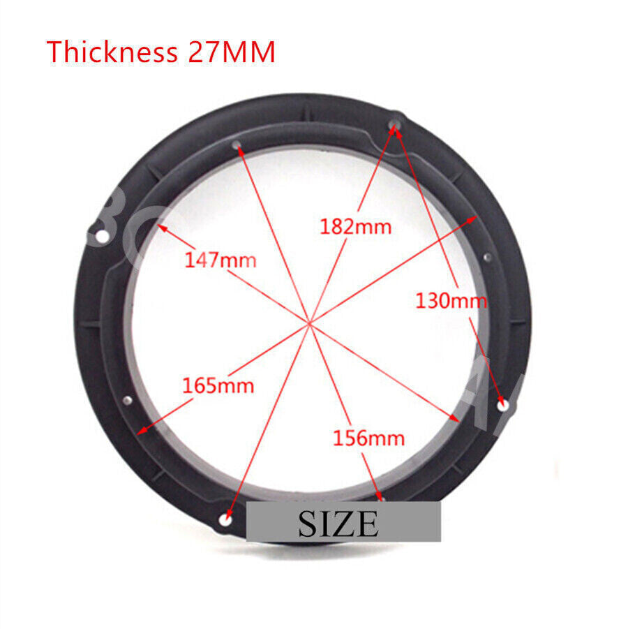 Aftermarket Car Door Speaker Adapter Mount Ring Fit for Hyundai for Tucson 2006-2018