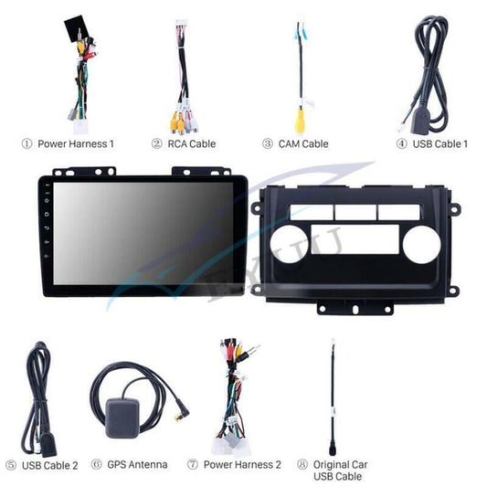 Stereo Player For 2009-2012 for Nissan Xterra For 09-12 9 Car GPS Navigation Radio