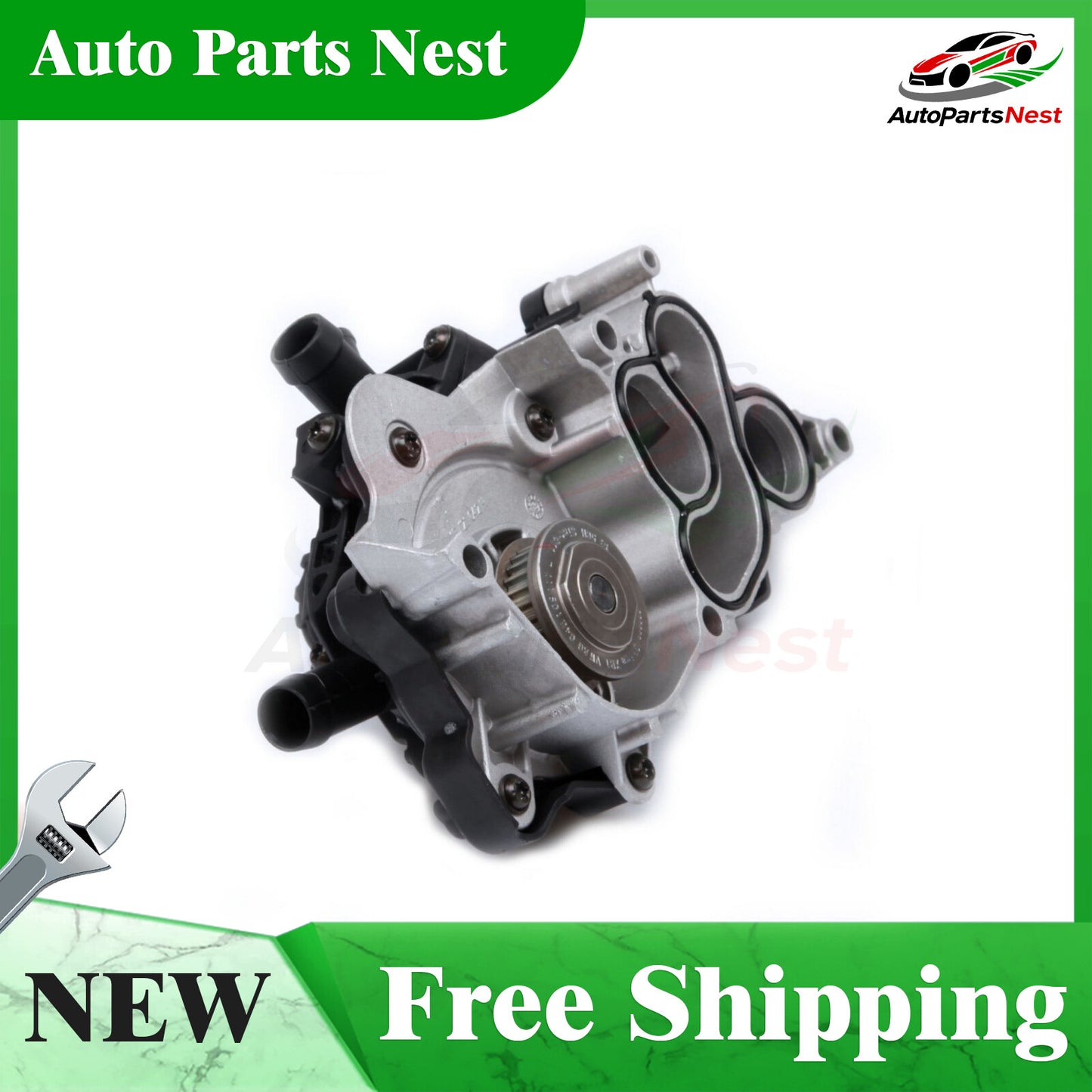Engine Coolant Water Pump Fit for VW for Golf for Jetta AUIDI A1 A3 Q3 1.4T 04E121600AL