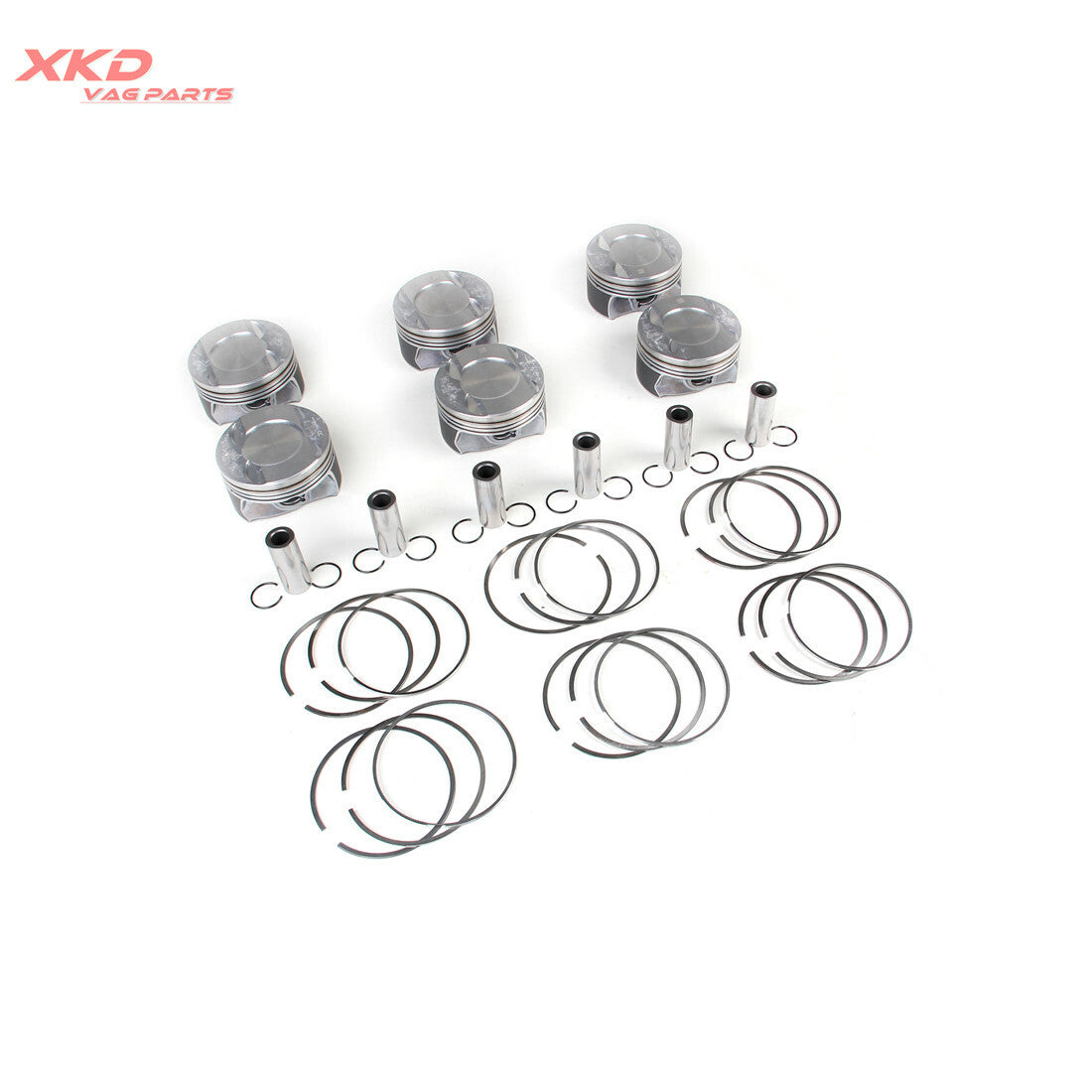 3.0T Piston Ring Assembly Kit Fit for VW Touareg for Audi for A4 for A5 for A6 DCBE CWGD