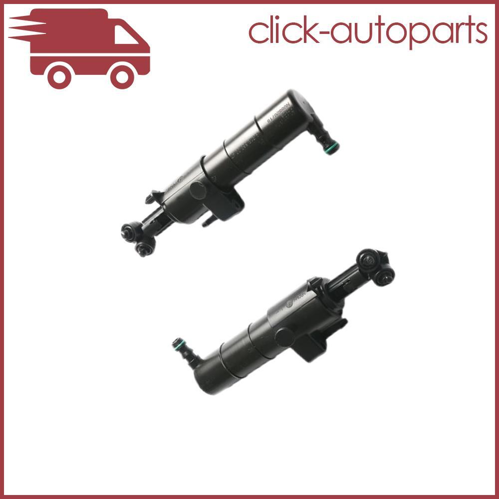 Pair Headlight Washer Nozzle Left Right for Mercedes-Benz W204 C-Class 2008-2010