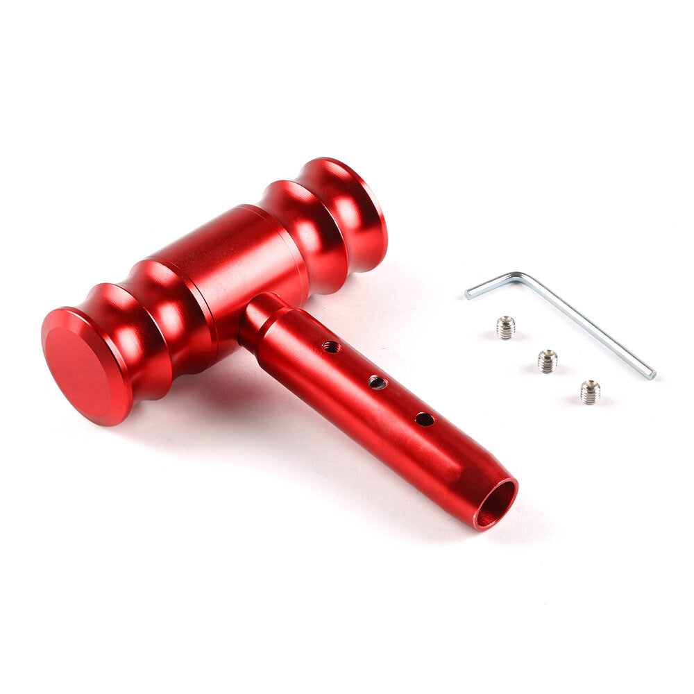 Car Shift Knob Aircraft Joystick Transmission Racing Gear Shifter Red