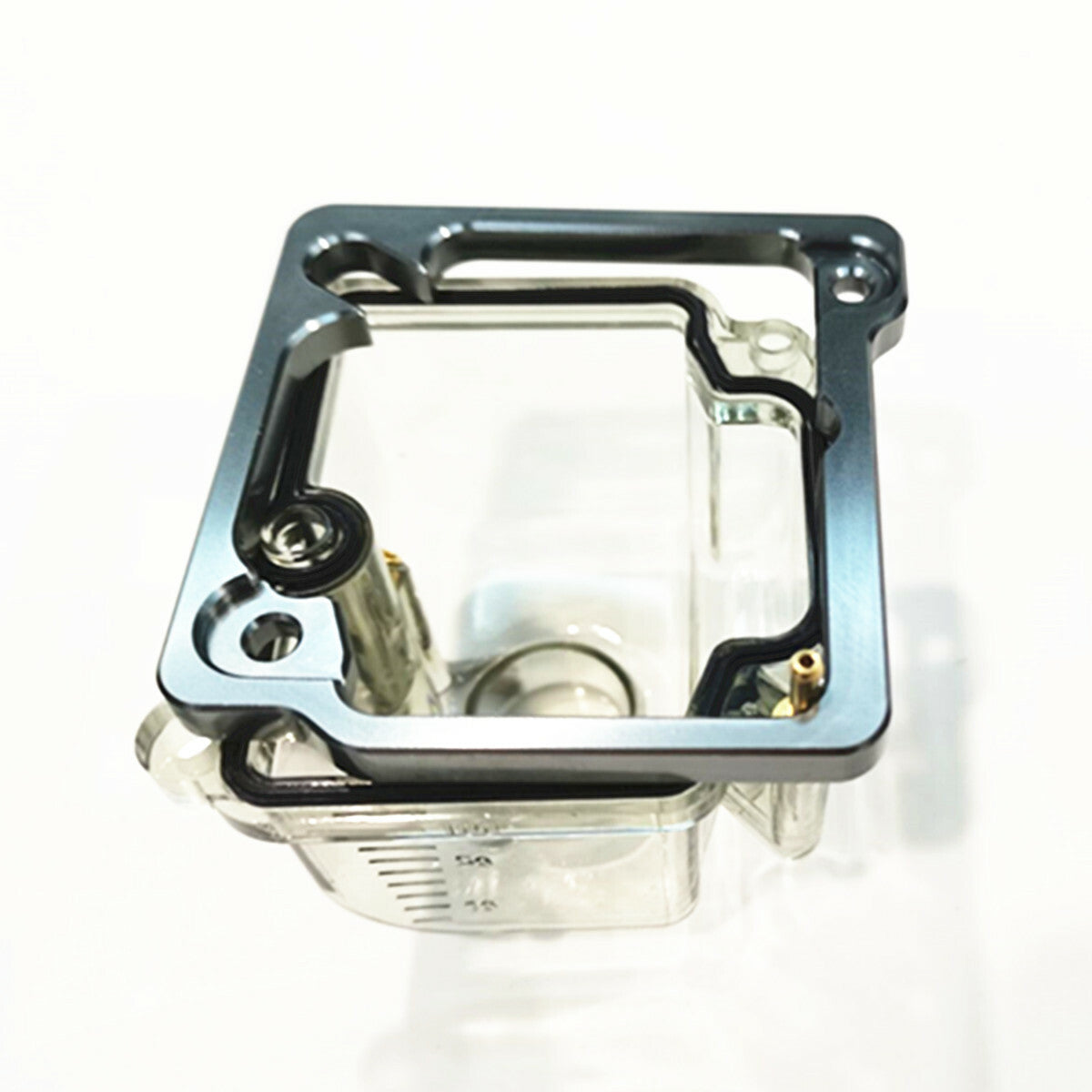 Transparent Carburettor Bottom Float Bowl Grey ABS Shell For PWK I/II/III Carb