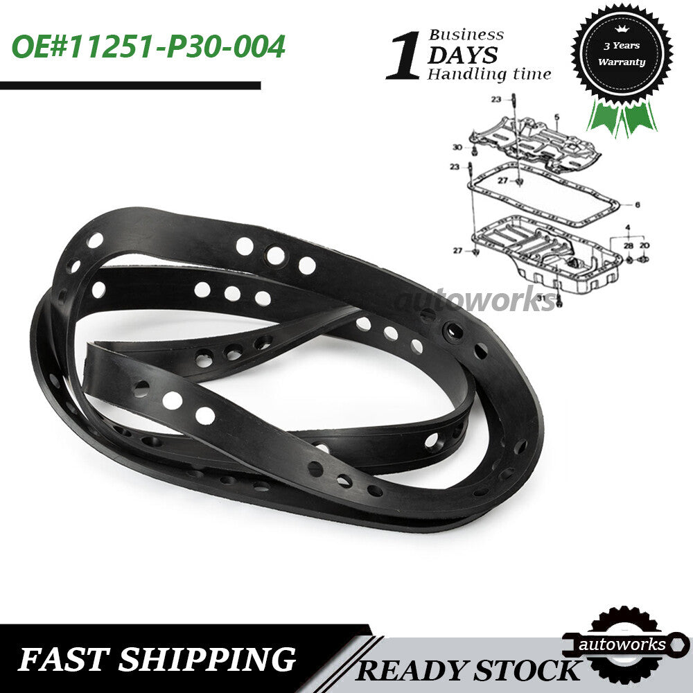 1X Oil Pan Gasket For B-Series B17A1 B18C1 B18C5 B18B1 B16A3 B20B4 B20Z2 EF9 EG6