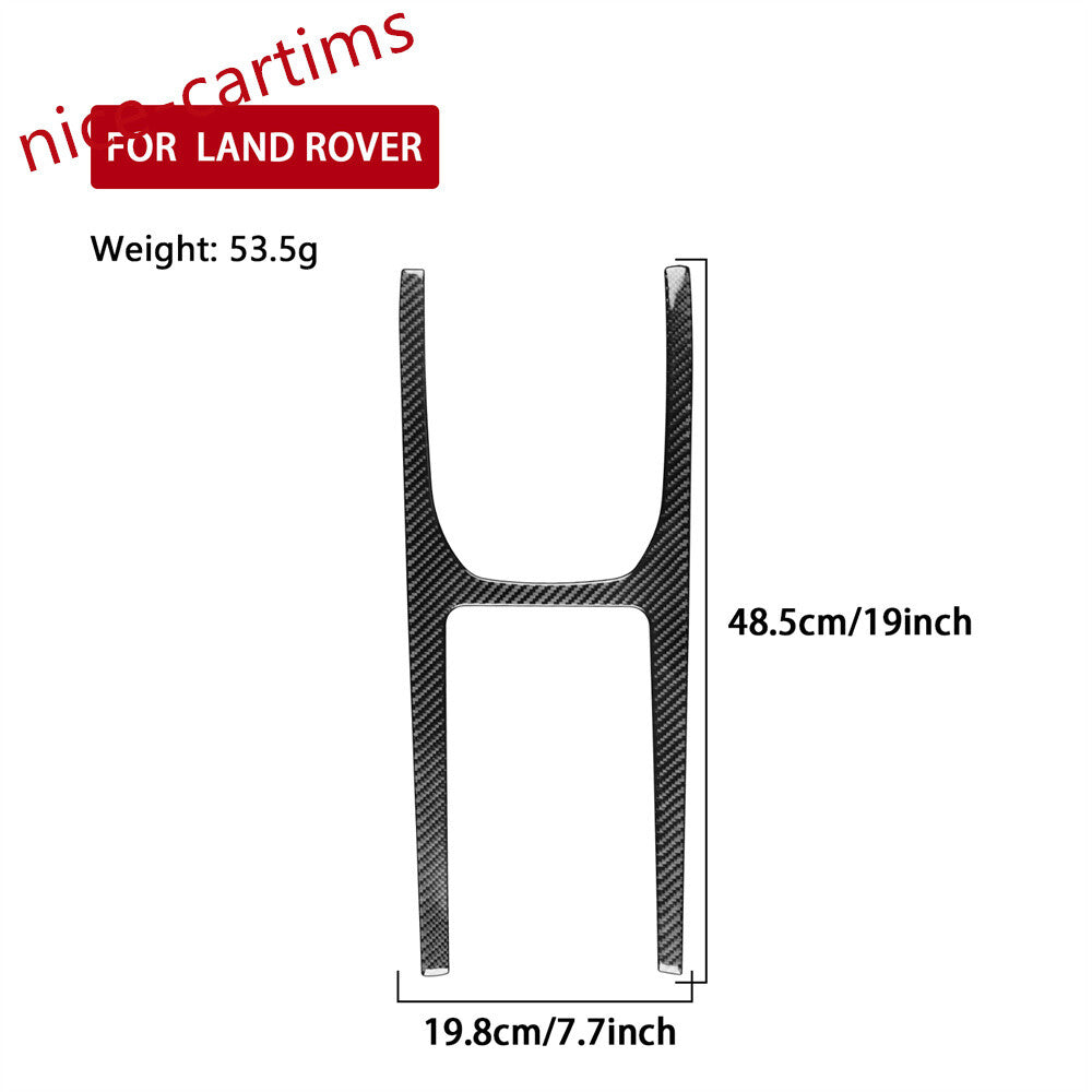 Console Gear Shift Frame Trim for Land Rover Discovery Sport 2015-19Carbon Fiber
