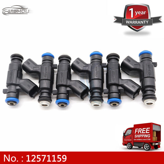 Fuel injector 0280156131 12571159, suitable for 04-08 for Cadillac for Buick 3.6L V6 6-piece set.