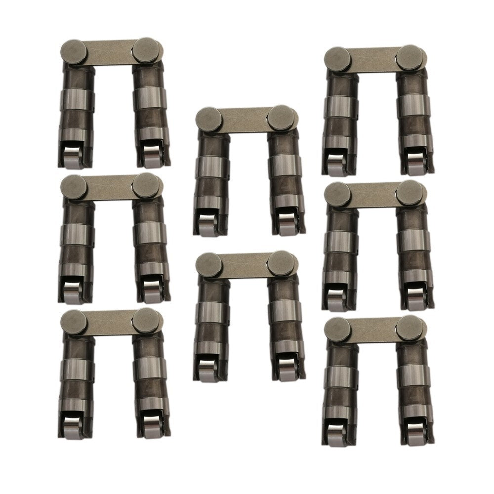 HYDRAULIC ROLLER VALVE LIFTERS + LINK BAR SMALL BLOCK for CHEVY SBC 350 262-400 V8