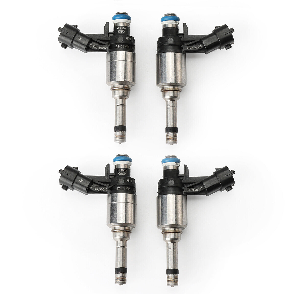 Set of 4 For 2012-2016 for Kia Soul 1.6L Fuel Injectors 35310-2B110 35310-2B130