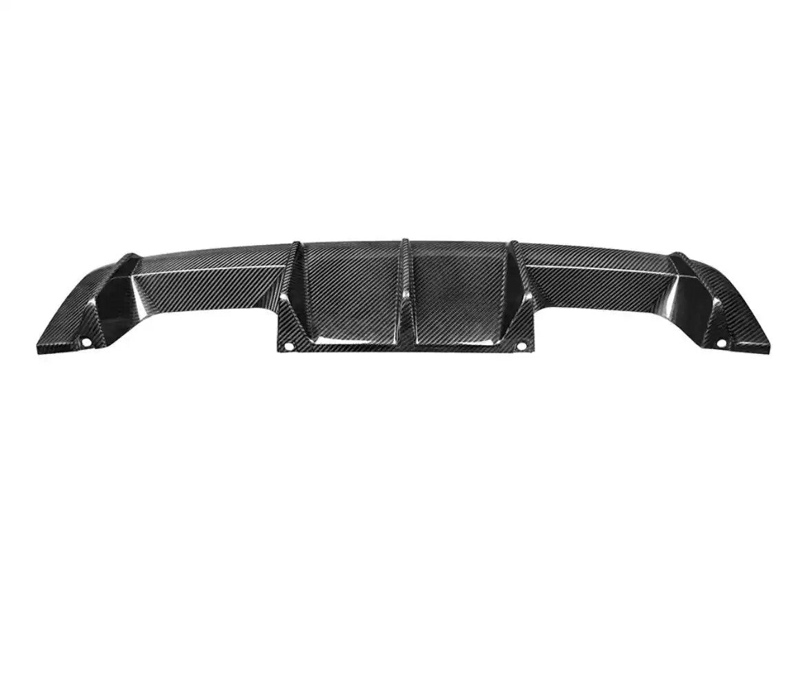 MP Style Real Carbon Fiber Rear Bumper Diffuser For 2021-2024 for BMW G80 M3 G82 M4