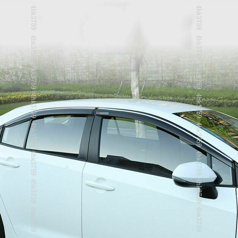 Window Visor Vent Sun Shade Rain Guard Visor for Toyota for Corolla Sedan 2019-2022