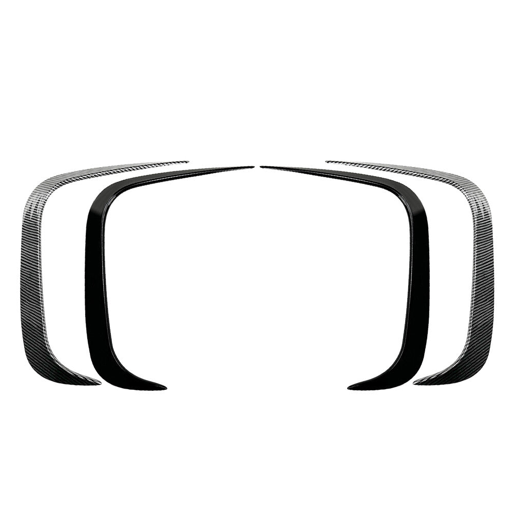 Rear Bumper Air Wind Blade Spoiler Cover for BMW 2 Series M2 F87 Coupe 2016-2021