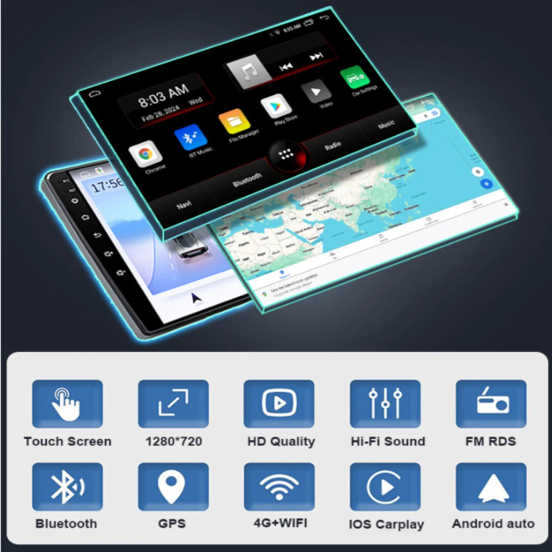 Android Auto Car Radio for Toyota Yaris Multimedia Video Player Navi Car System