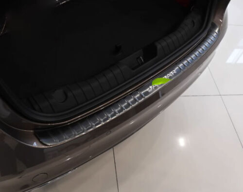 for Jaguar XF 2016-2020 Strip Trim Rear Outer Bumper Black Steel Protect Guard