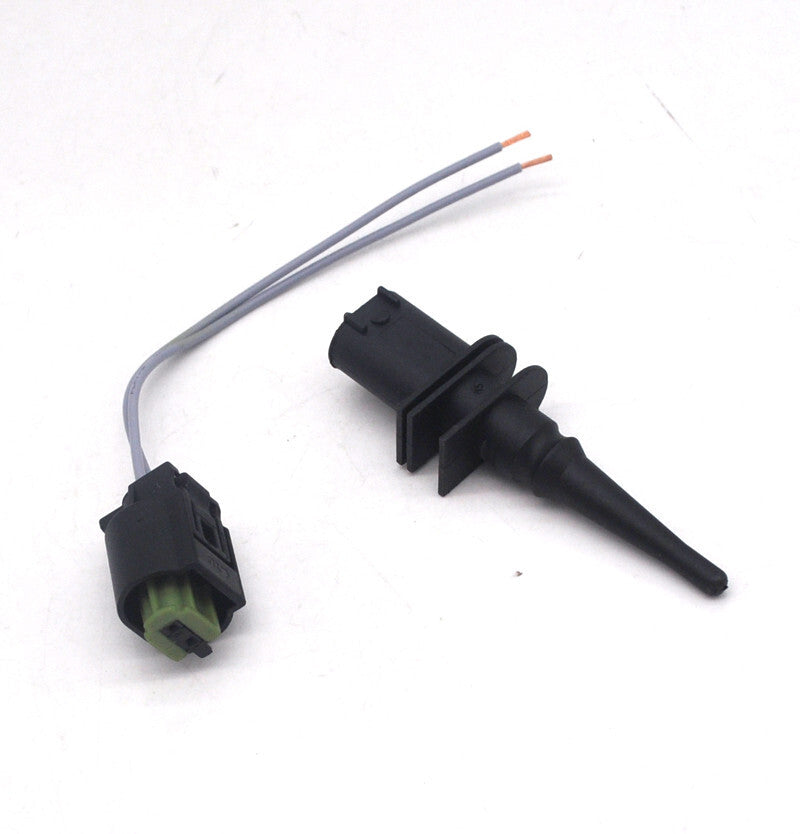 Outside Exterior Ambient Air Temperature Sensor w/Wire for Mercedes C E CLS ML