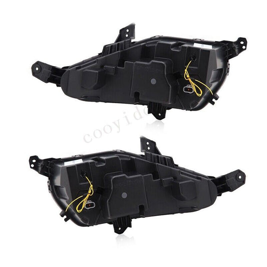 LED DRL front daytime running lights and fog lights for 2022 for Kia Cerato K3