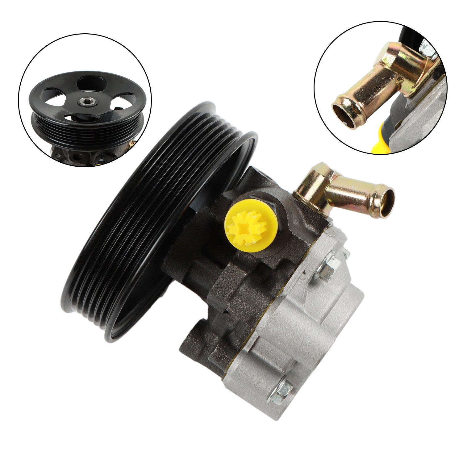 Power Steering Pump with Pulley 21-5264 for Toyota Sequoia Tundra 00-07 4.7L V8