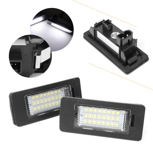 Error Free 12V LED License Plate Light Fit for BMW E82 E88 E90 E92 E39 E60 M5
