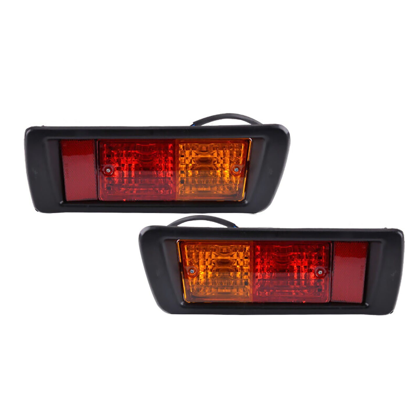 2PCS ABS Rear Bumper Light Tail Lamp Part for Toyota Prado J90 95 1995-2003