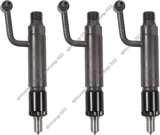 3 Pieces Fuel Injector AM875411 for Loader 4475 675B Tractor 770