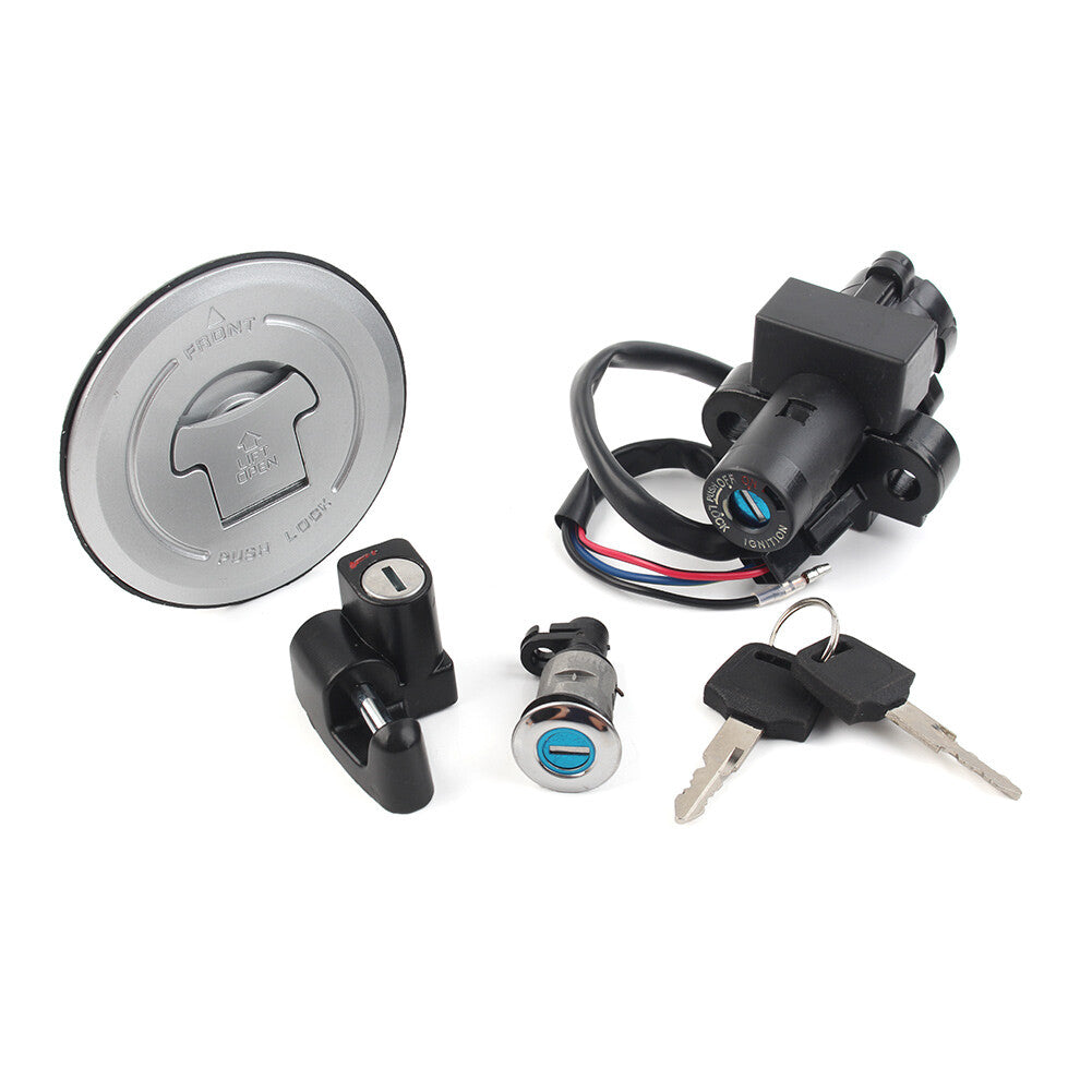 Fuel Gas Tank Cap Ignition Switch Lock Key Set Fit for Honda CBR250 Hornet 250 98-02