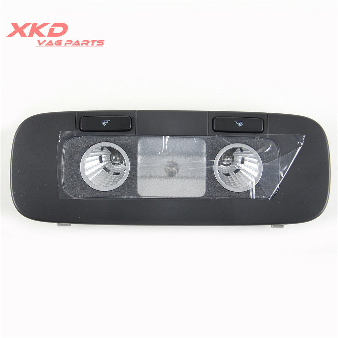 Black rear interior roof reading lights are suitable for Volkswagen CC, for Jetta , and for Passat .