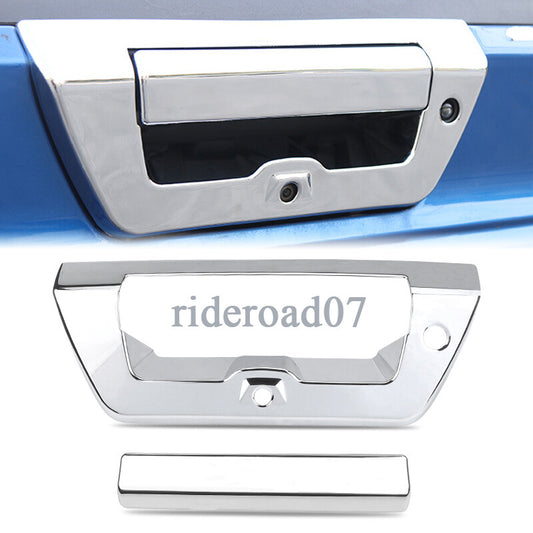 Tailgate Door Handle Cover Trim Decor Bezel for Ford F-150 2015-2020