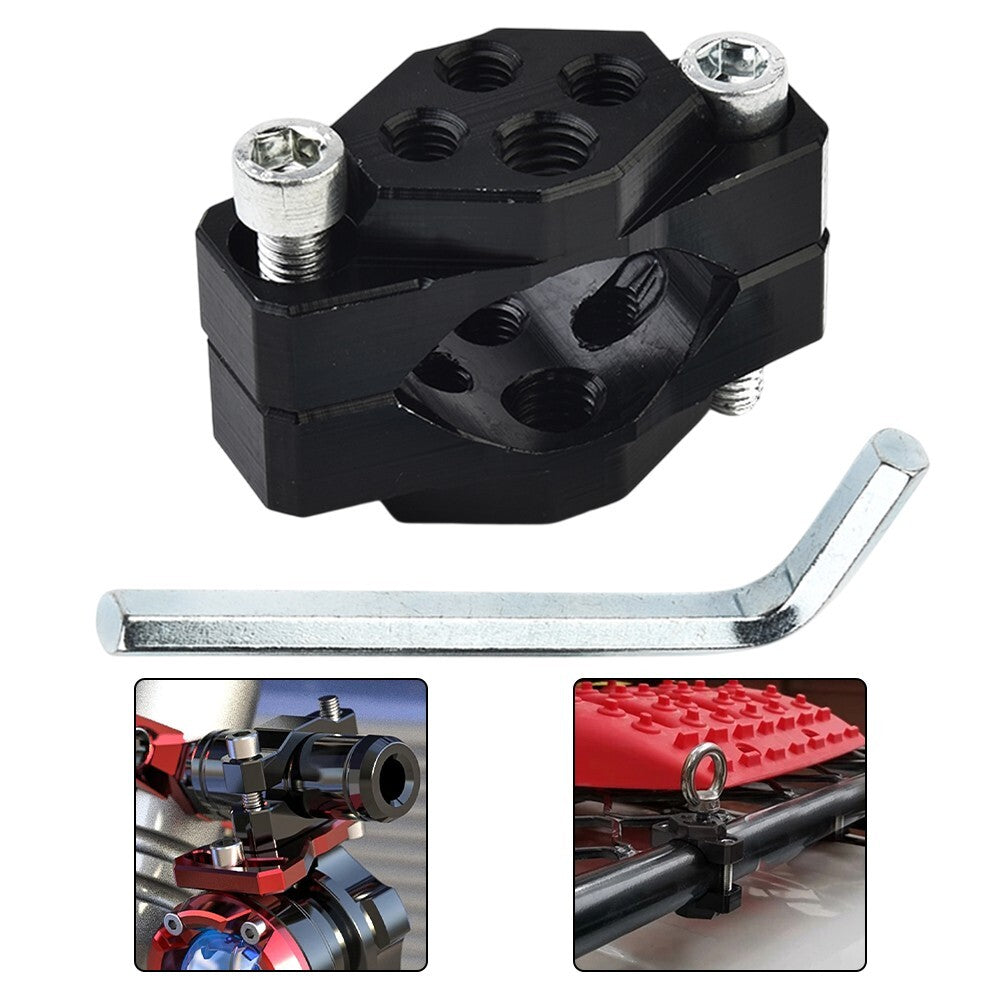 17-42mm Motorcycle Handlebar Bumper Mount Bracket Clamp for LED Spot Fog Light