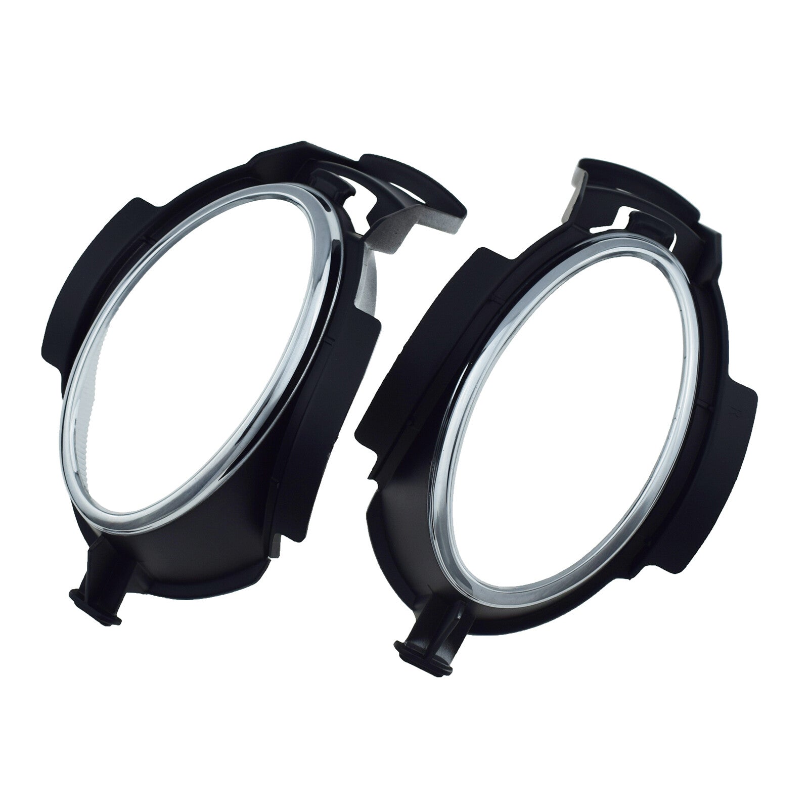 2Pcs Left Right Fog Light Bezel Bumper Bracket Lamp Trim For 2007-09 for Lexus ES350