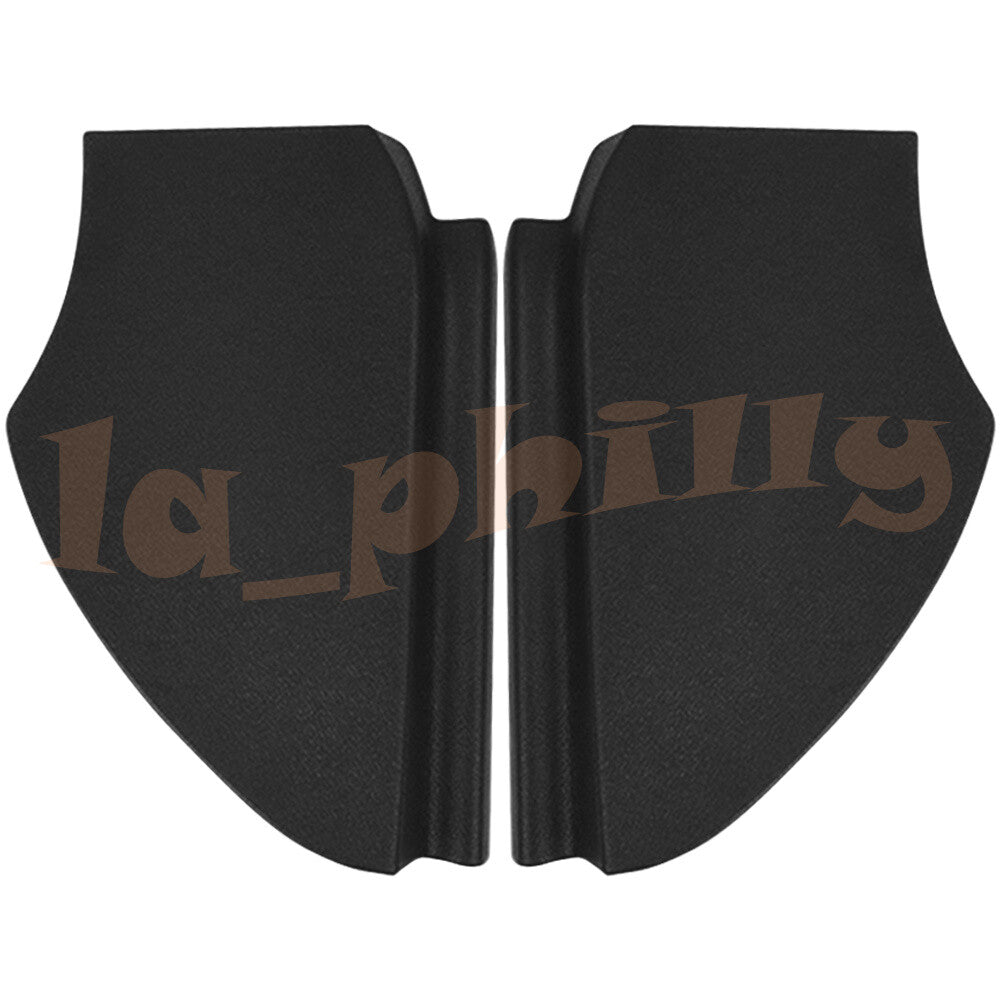 Pair Front Inner Door Panel Cover Trim Left Right for 06-11 for Benz CLS-Class Black