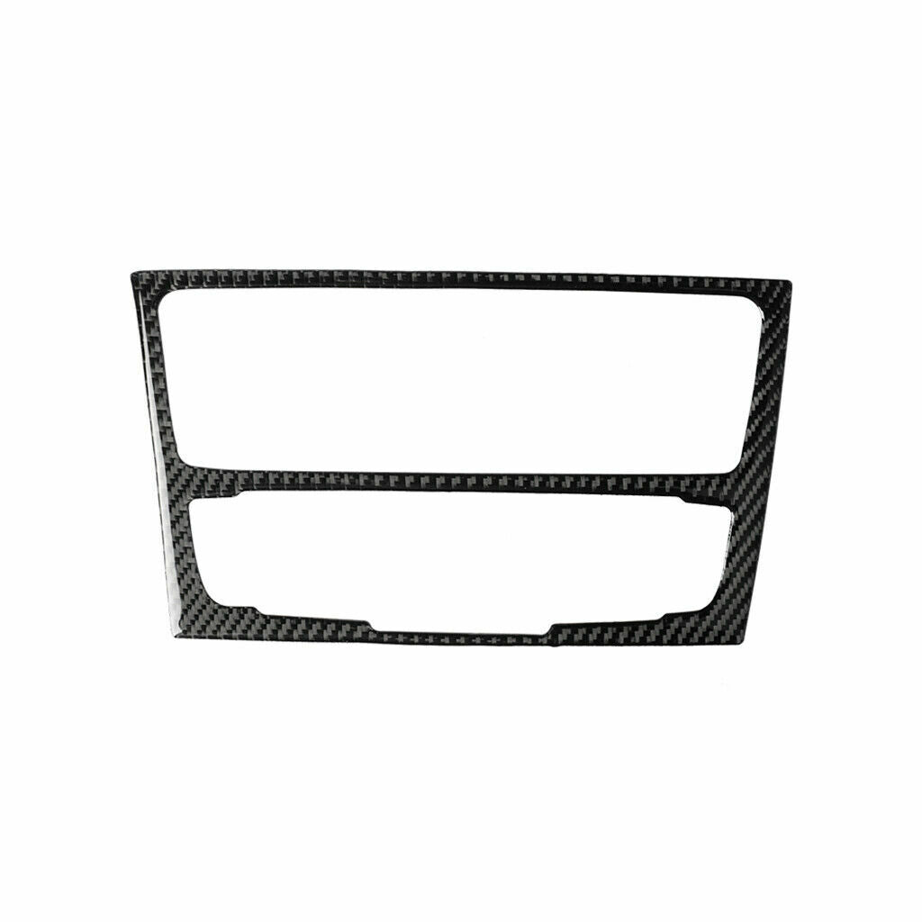 Carbon Fiber Console CD Panel Sticker Trim Fit for Audi for A4 B8 for A5 Q5 B7 2009-2016