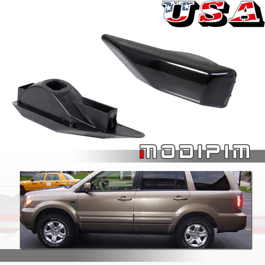 2006-2007 for Honda Pilot Smoked Front Bumper Side Marker Light Cover Kit