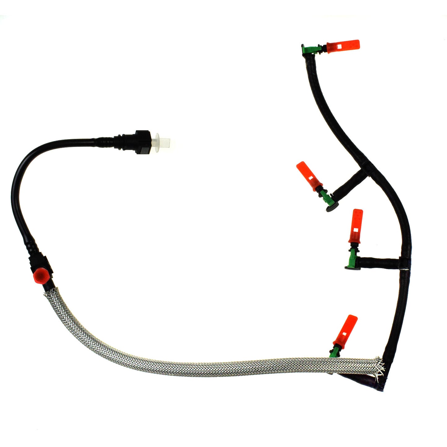 Diesel injector and diesel fuel line BK2Q9K022AF suitable for Ford Transit for Citroen and for Peugeot .