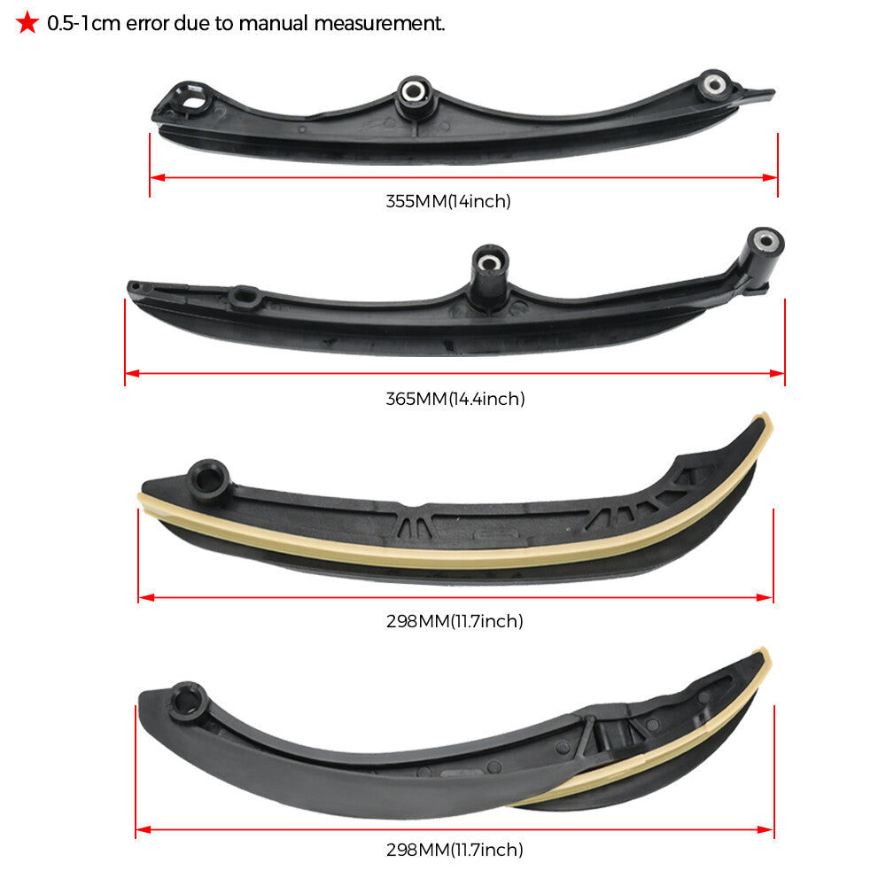 Updated Phasers Timing Chains Guides Tensioners Kit for Ford F150 3.5L 2017-2024