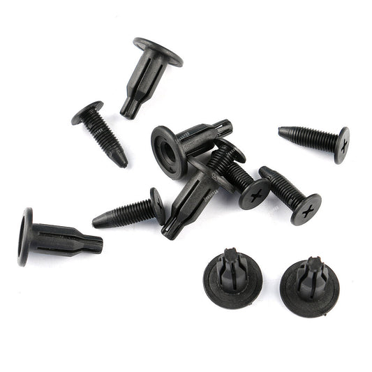Qty 30: Bumper Clip Push Fastener Retainer Front Rear Fit for Honda for Acura for Accord