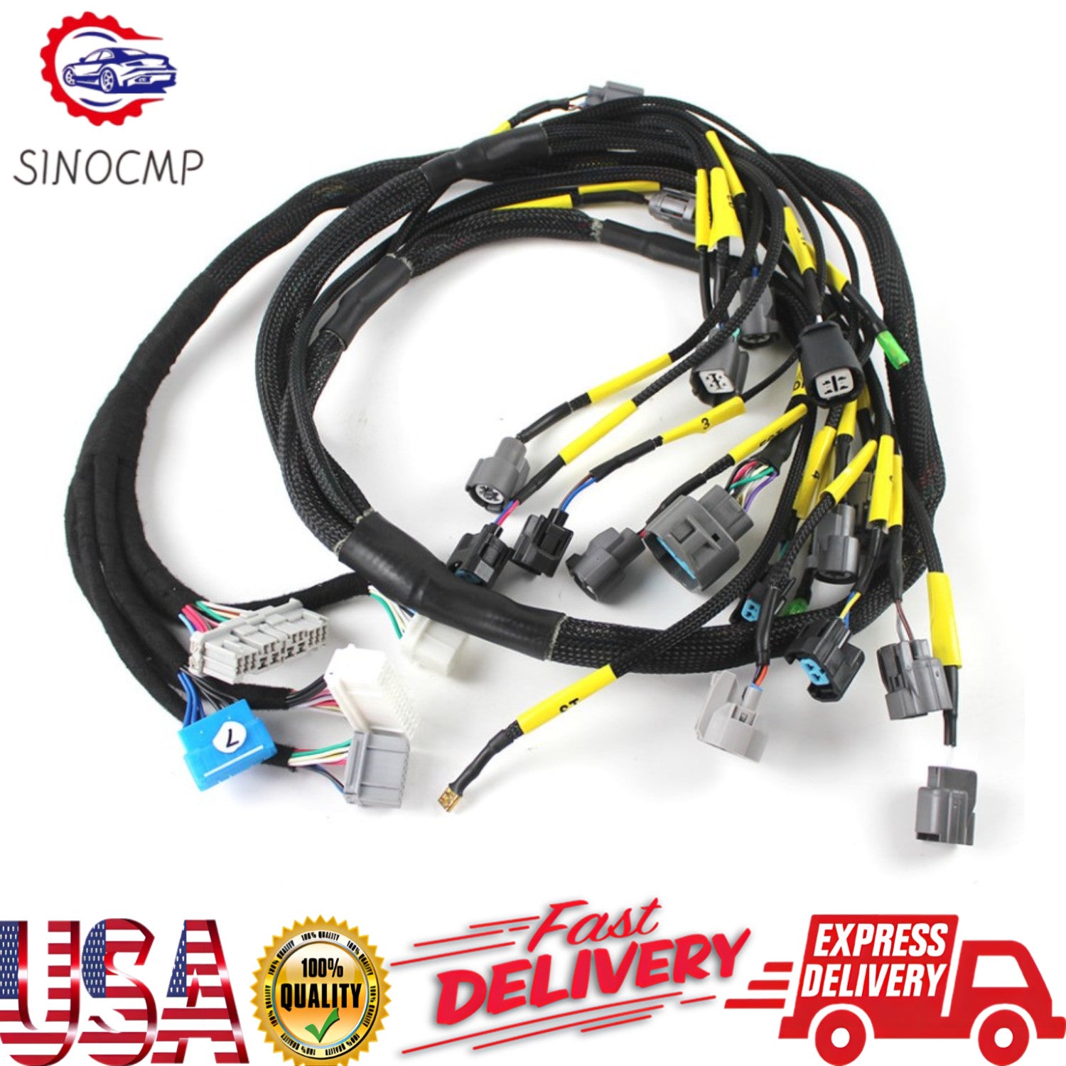 Engine Harness D B-Series for Honda for Civic Integra B18 B16 D16 OBD2 CNCH-OBD2-1