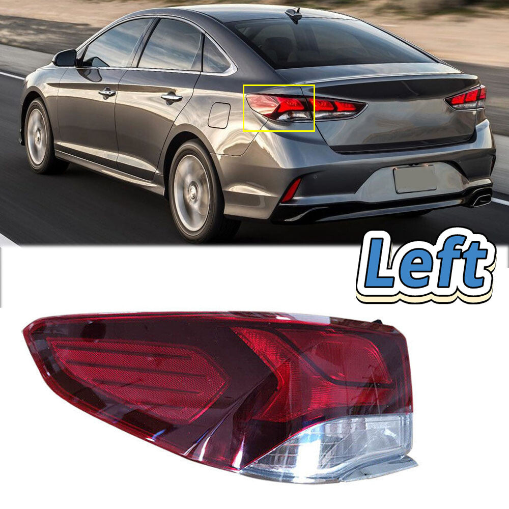 Left outer brake stop taillight with bulb applicable to for Hyundai Sonata 2018 2019