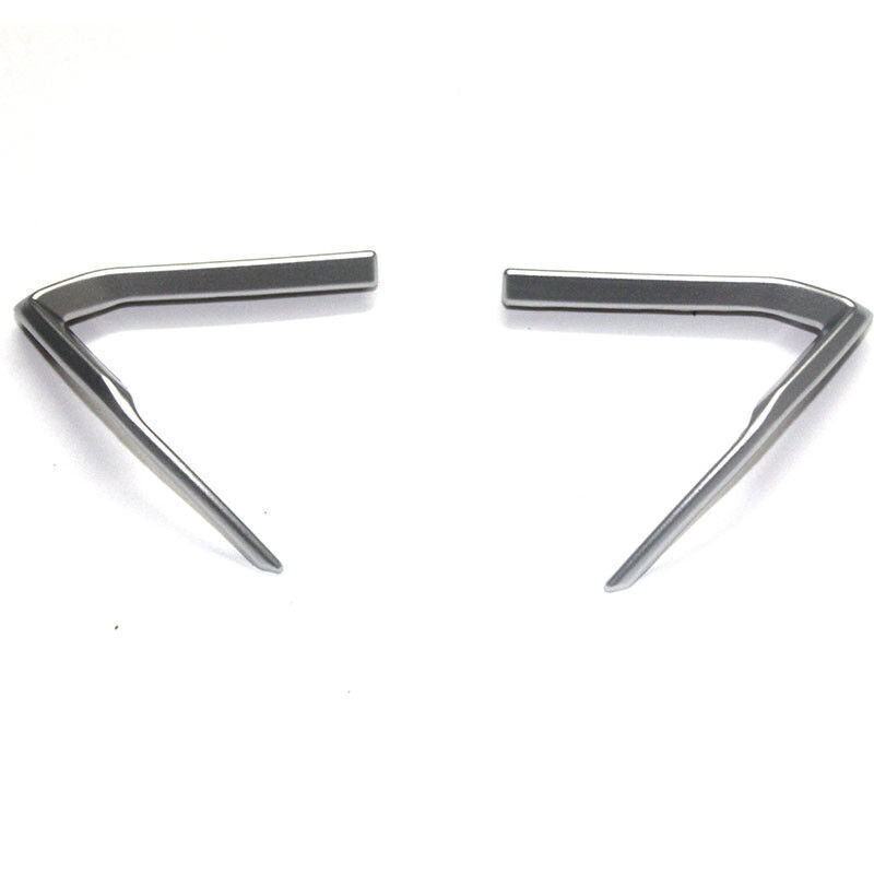 Matte Silver Interior Steering Wheel Button Cover Trim for Mazda CX-3 2016-18