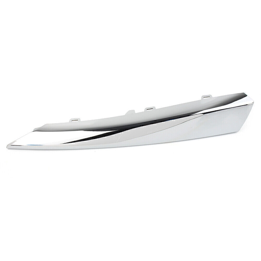 Front Left Side Grille Molding Trim Decoration Fit for Jaguar XF 2012-2015 Chrome