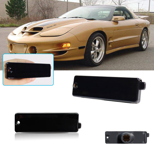 Suitable for 1998-2002 for Pontiac Firebird front bumper side marker light cover housing kit.
